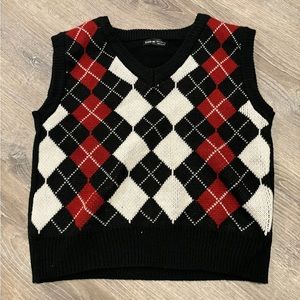 Punk Argyle Vest